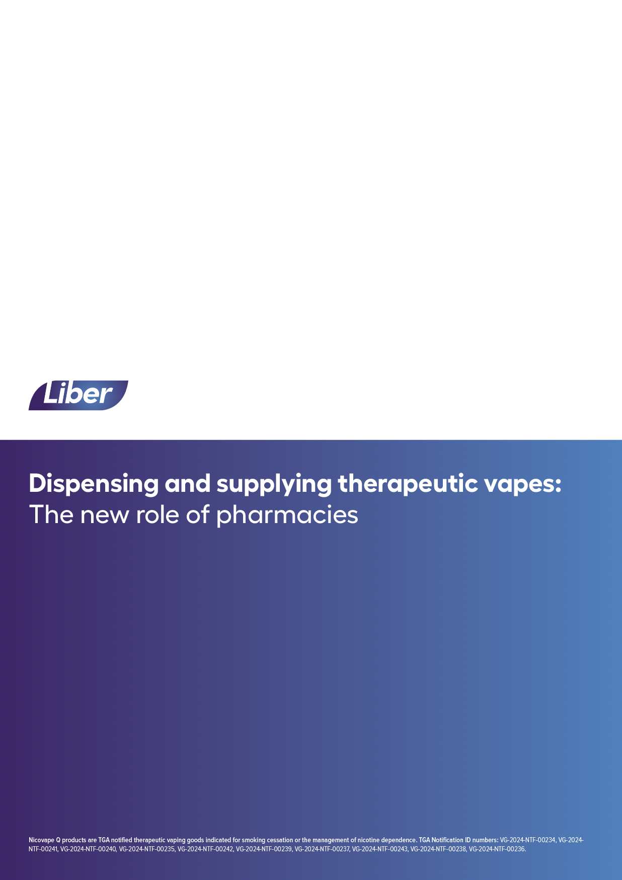 Dispensing and supplying therapeutic vapes